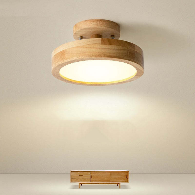 Plafonnier Led Moderne En Bois