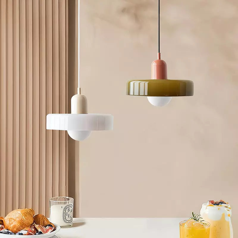 Mellan - Lampe Pendante En Verre Coloré