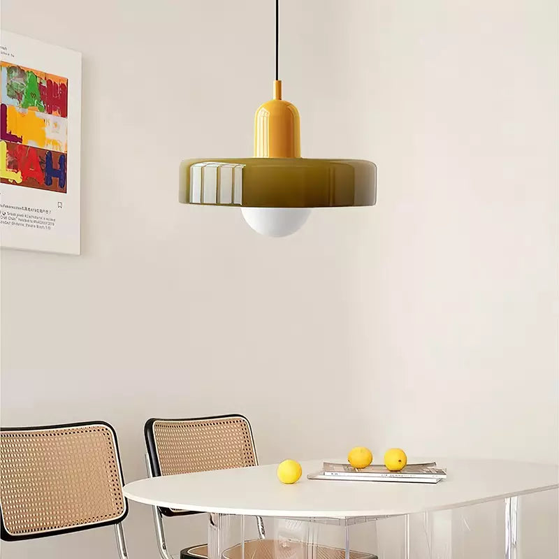 Mellan - Lampe Pendante En Verre Coloré