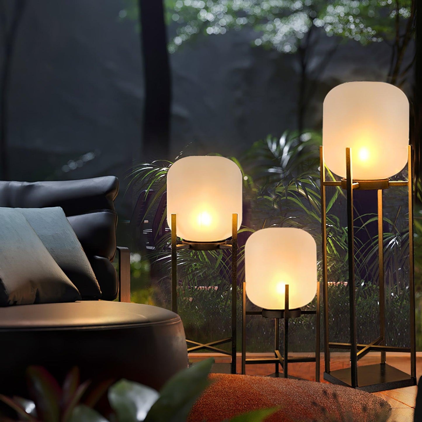 Lazieure - Lampadaire Solaire D'Extérieur