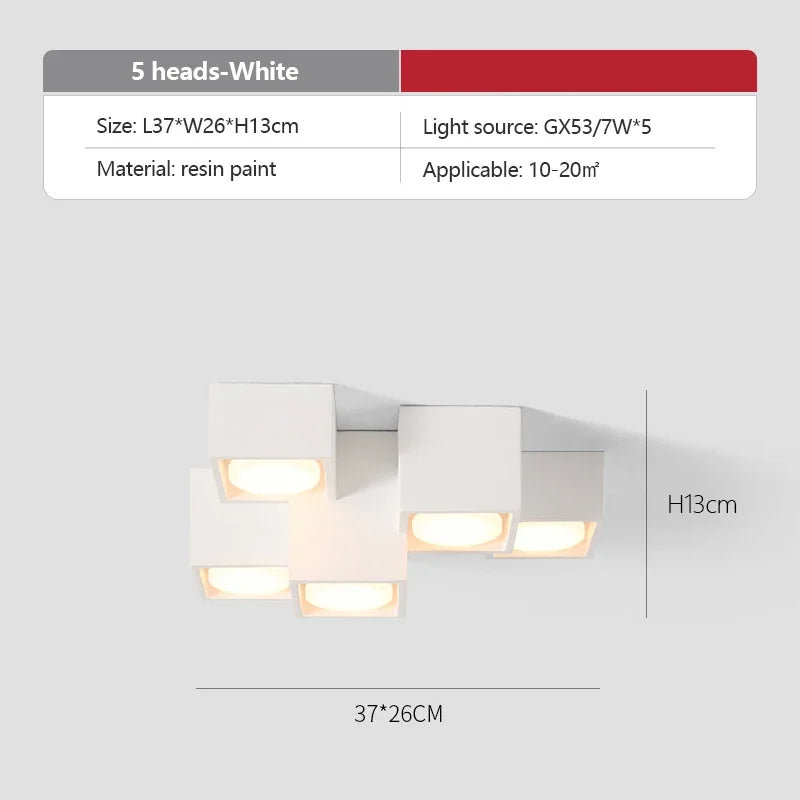 Plafonnier Led Rectangle Protection Des Yeux Spot Magique