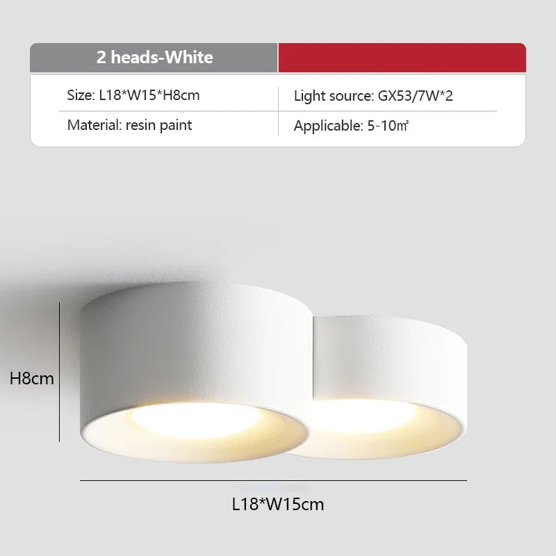 Plafonnier Led Rectangle Protection Des Yeux Spot Magique