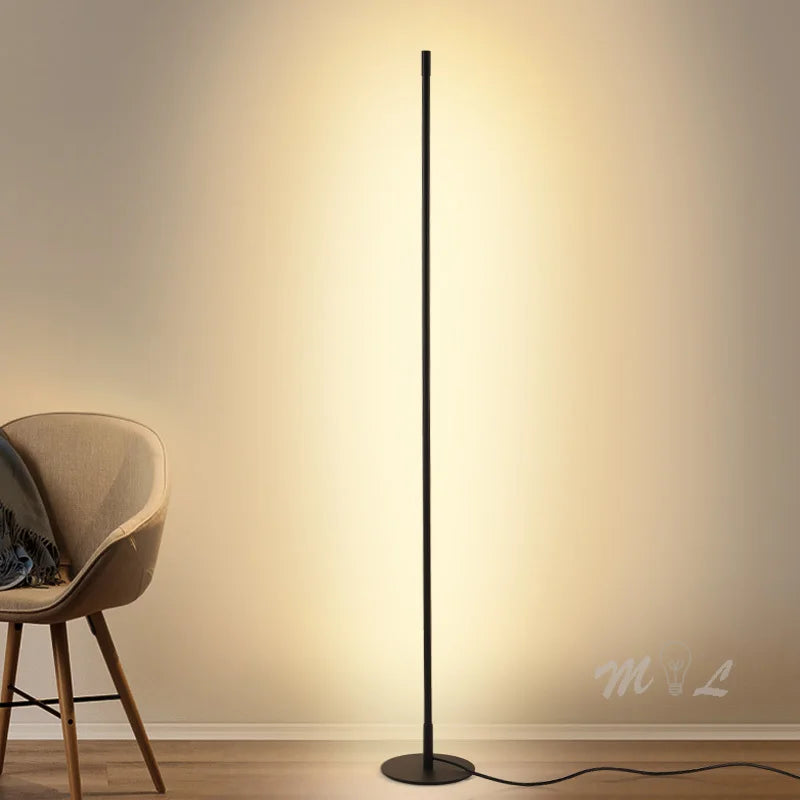 Lampadaire Colonne À Led Moderne