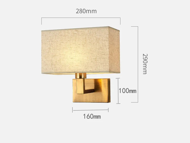 Appliques Murales Moderne Nordique Pour Chambre 3 Couleurs Abat-Jour