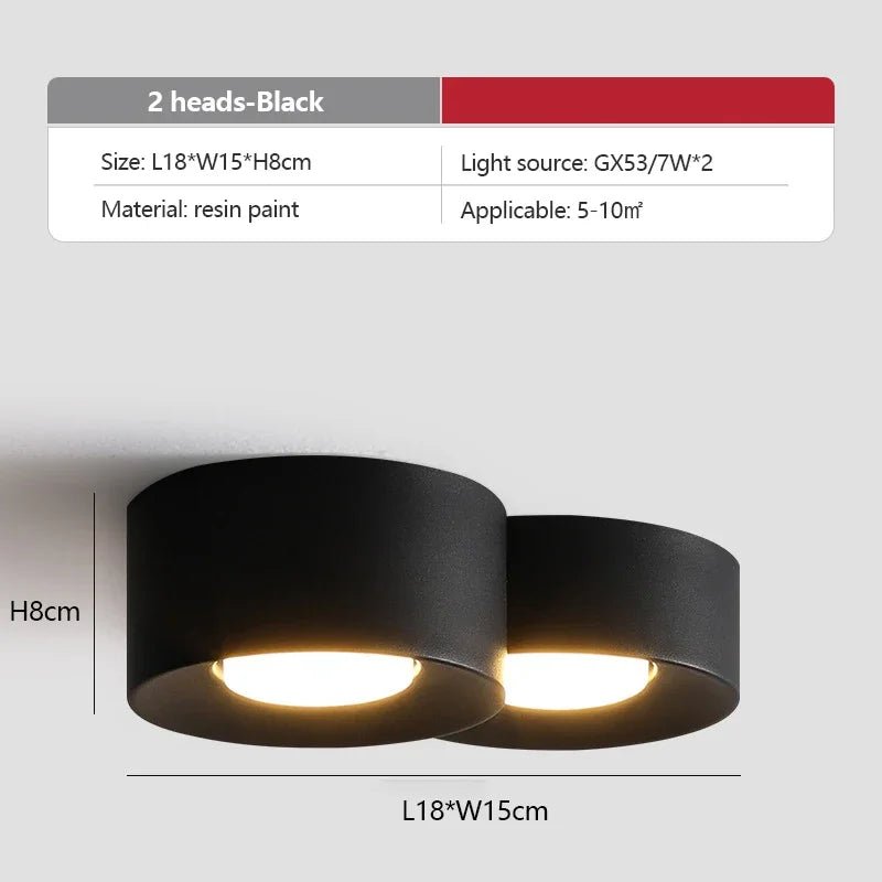 Plafonnier Led Rectangle Protection Des Yeux Spot Magique
