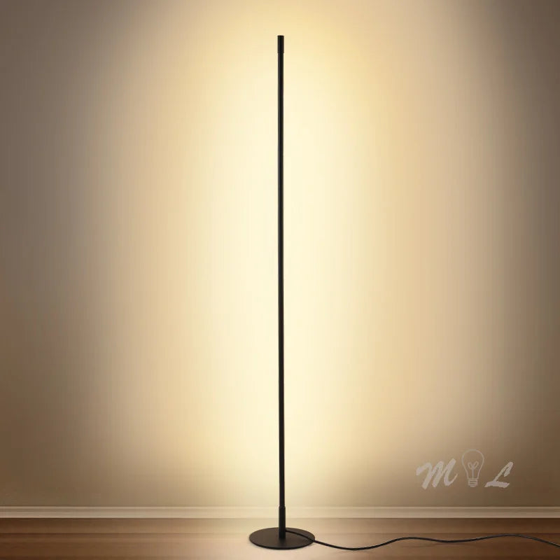 Lampadaire Colonne À Led Moderne