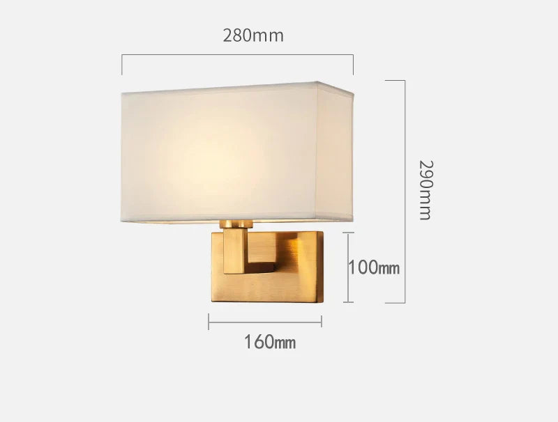 Appliques Murales Moderne Nordique Pour Chambre 3 Couleurs Abat-Jour