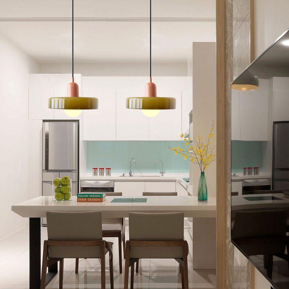 Mellan - Lampe Pendante En Verre Coloré