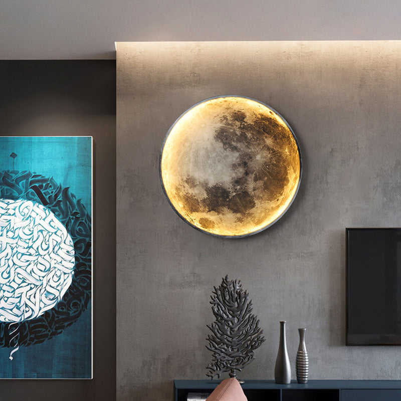 Applique Murale Led Créative Et Décorative Planet À 1 Ampoule