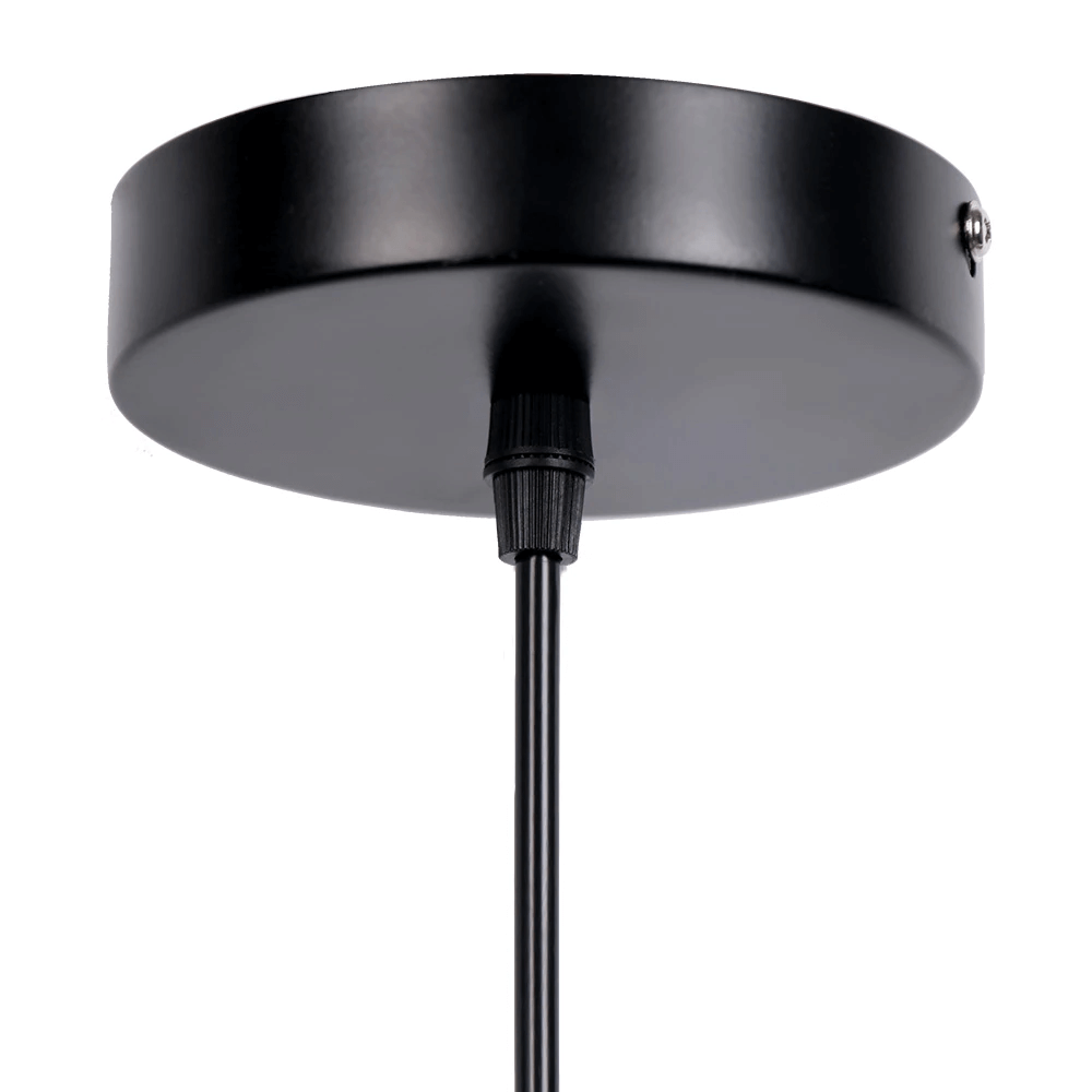 Lampe pendante en forme de cône en laiton