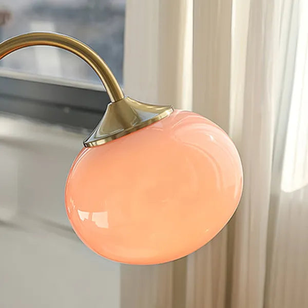 Harvon - Lampe de table Marshmallow en métal et verre