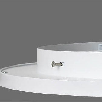 Plafonnier Led Encastré En Aluminium Acrylique Minimaliste Moderne À Abat-Jour Rond Pour Salon