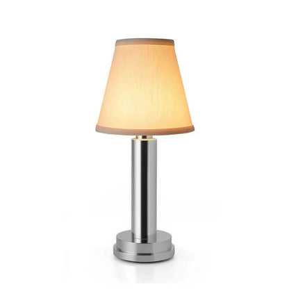 Harlon - Lampe de table en métal à soie sans fil LED