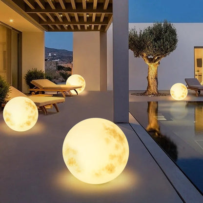 Bulirra - Lampe de jardin en forme de lune