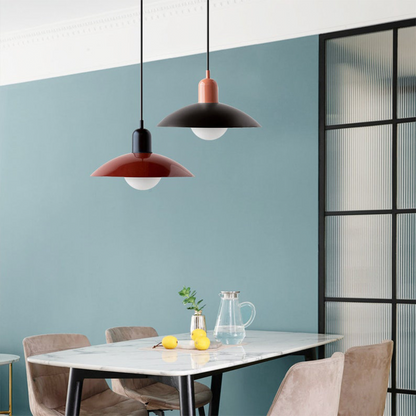 Ranin - Lampe suspendue Macaron Bauhaus