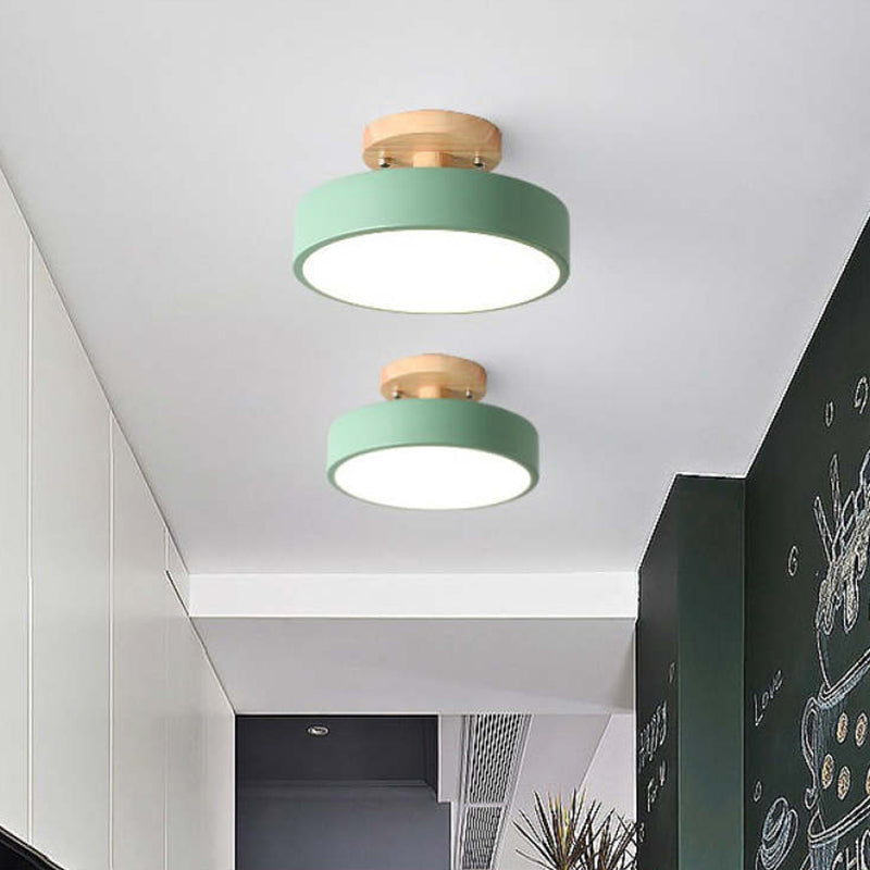 Plafonnier Led Moderne En Bois