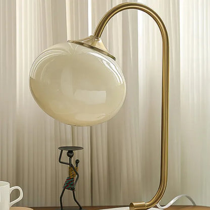 Harvon - Lampe de table Marshmallow en métal et verre