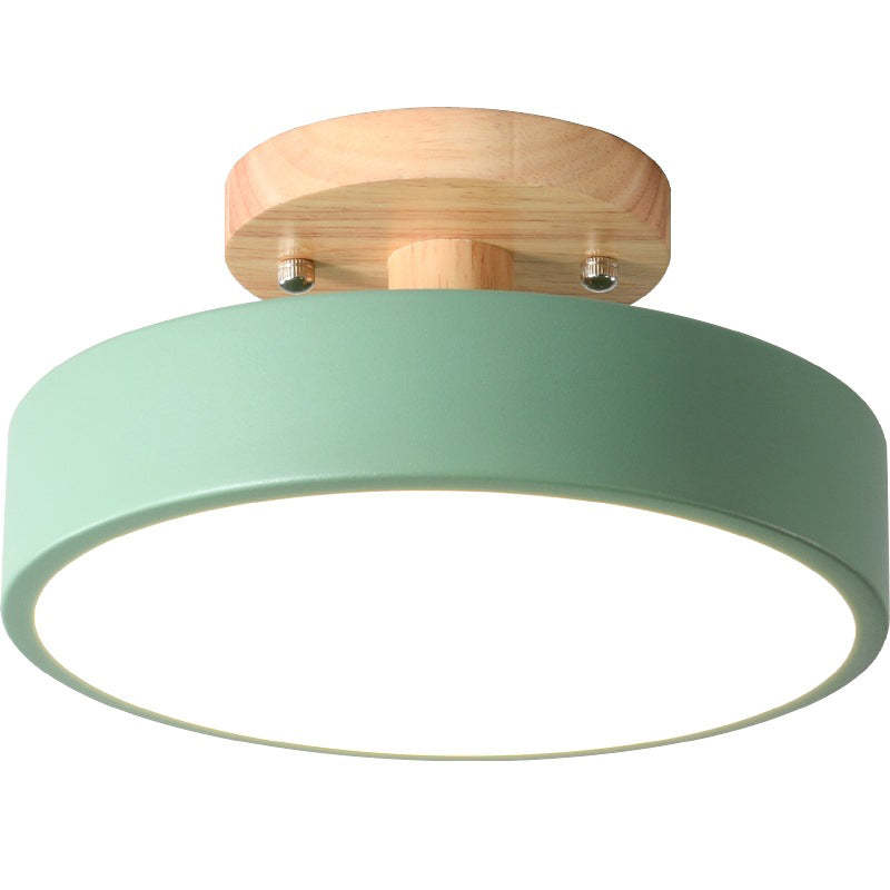 Plafonnier Led Moderne En Bois