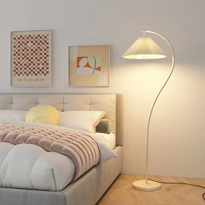 Lampadaire Led Moderne En Tissu