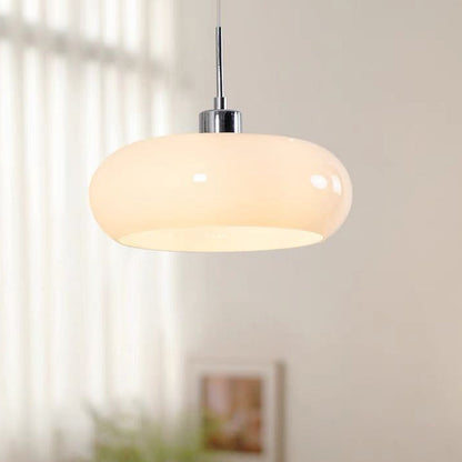 Lampe suspendue en verre en forme de pain Hailie