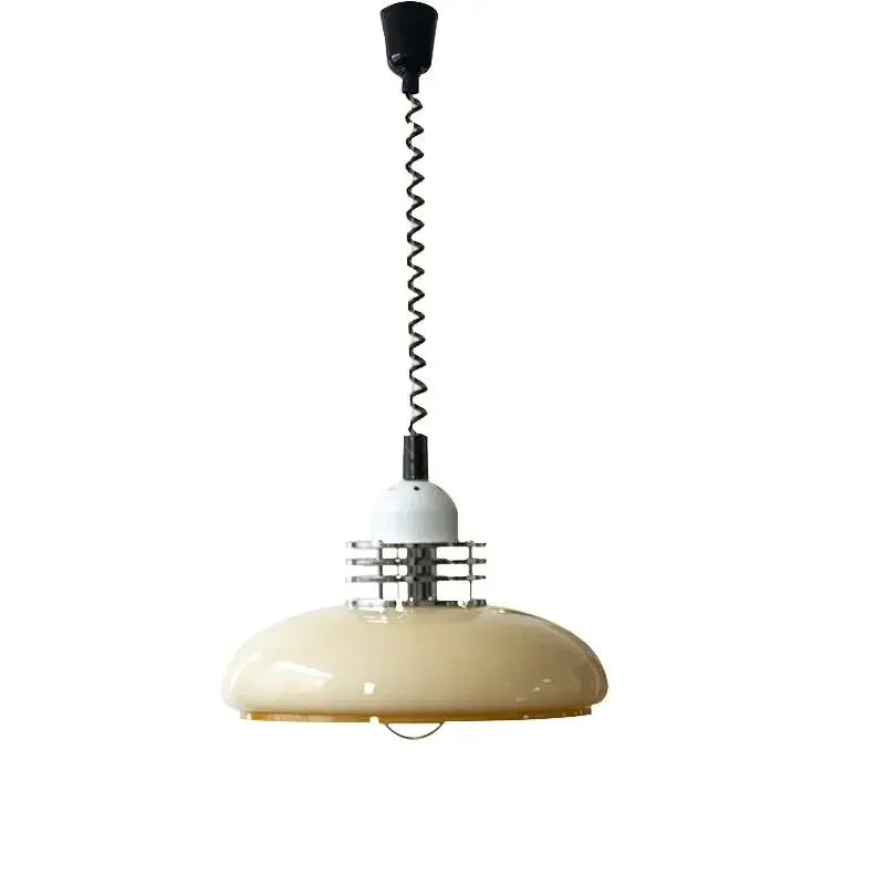 Lampe pendante en verre Bauhaus