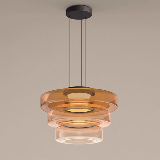 Suspension En Verre De Style Bauhaus