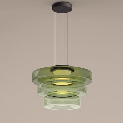 Suspension En Verre De Style Bauhaus