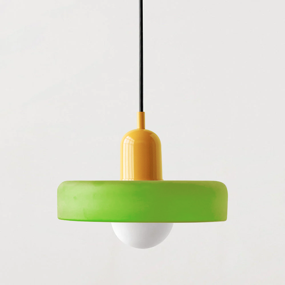 Mellan - Lampe pendante en verre coloré