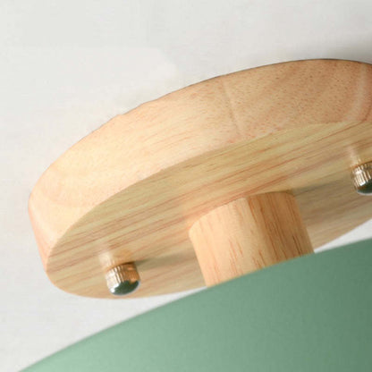 Plafonnier Led Moderne En Bois