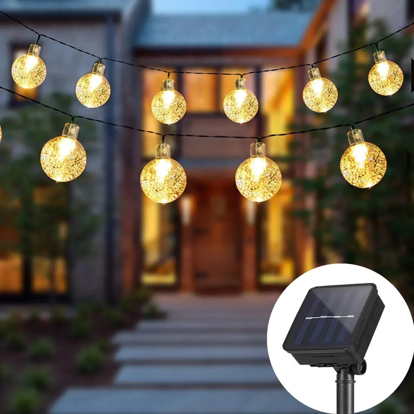 Solarite - Lampes De Fête À Led À Énergie Solaire Pour Extérieur Et Étanches