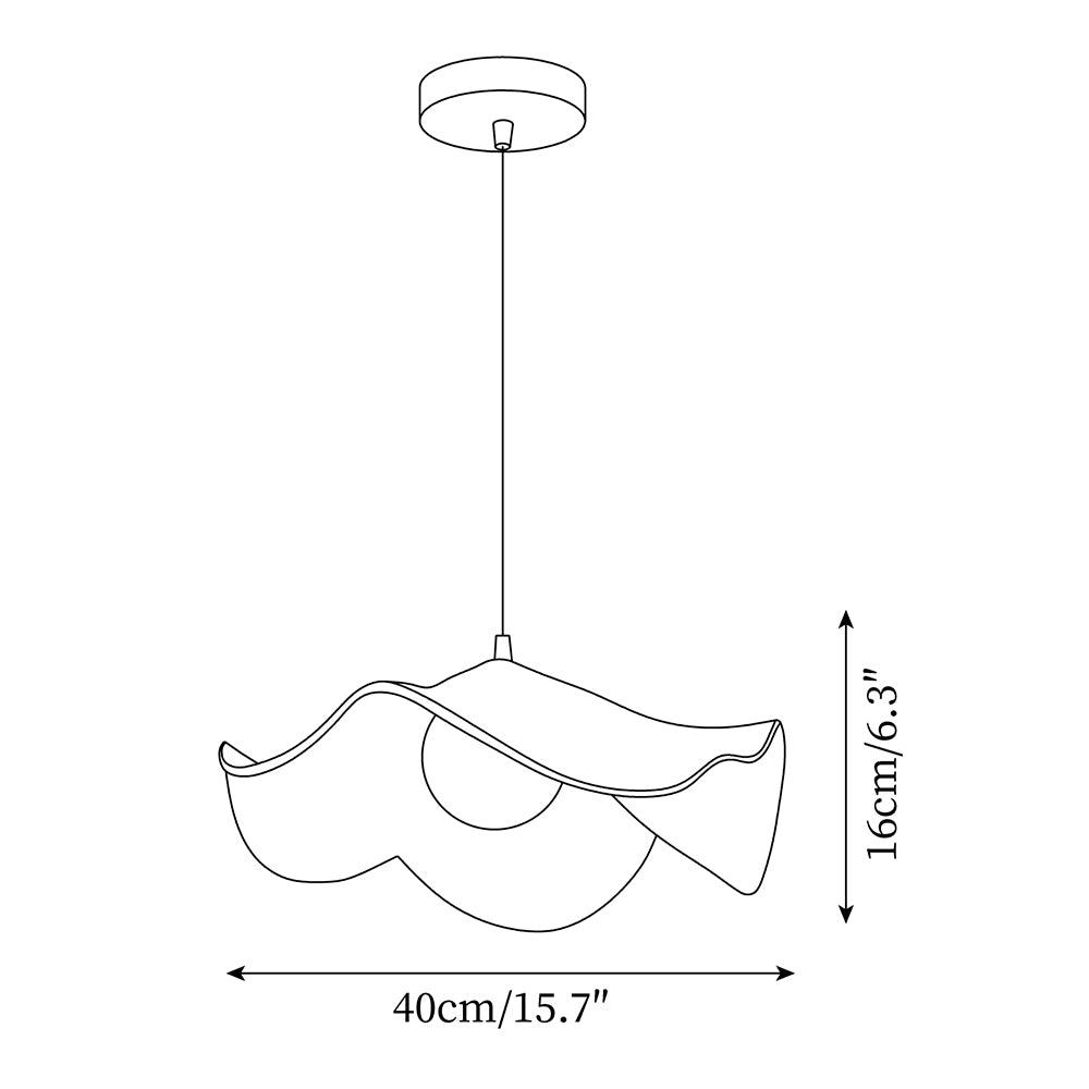 Lampe À Suspension Unique Casia