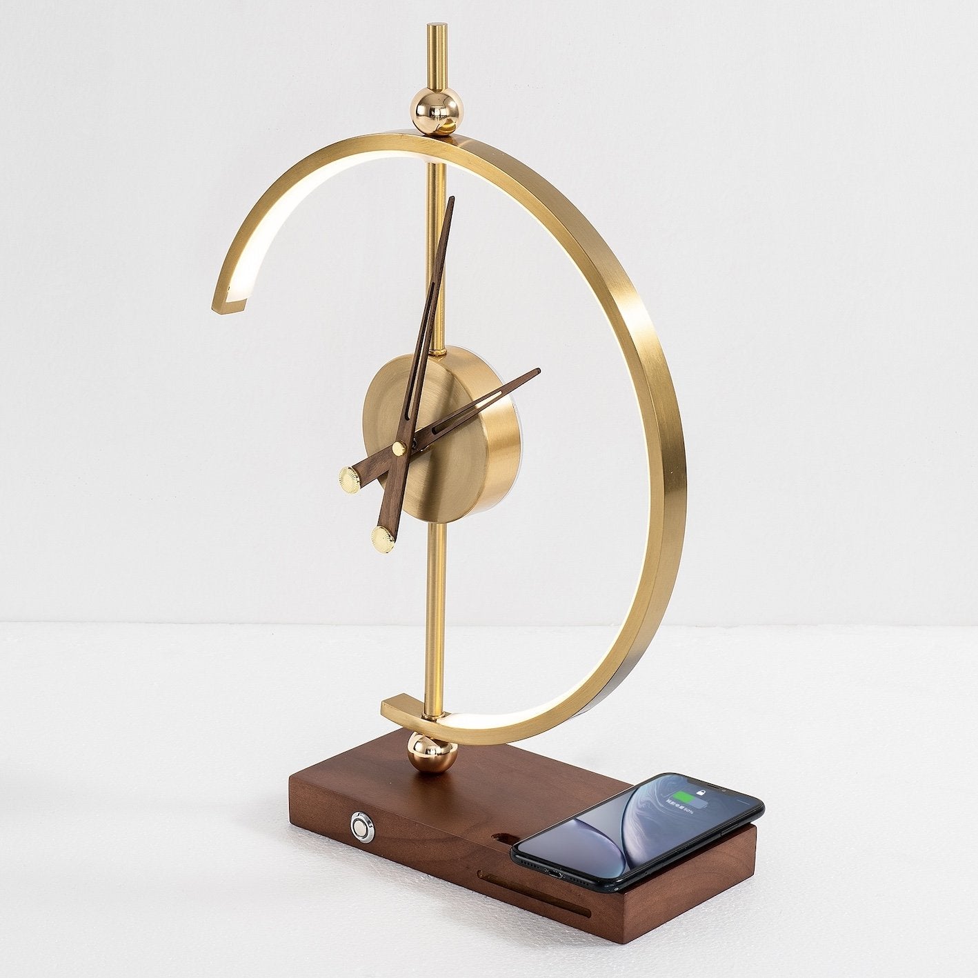 NagoyaLight - Lampe-horloge Et Chargeur De Luxe