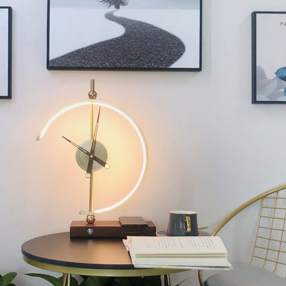 NagoyaLight - Lampe-horloge Et Chargeur De Luxe