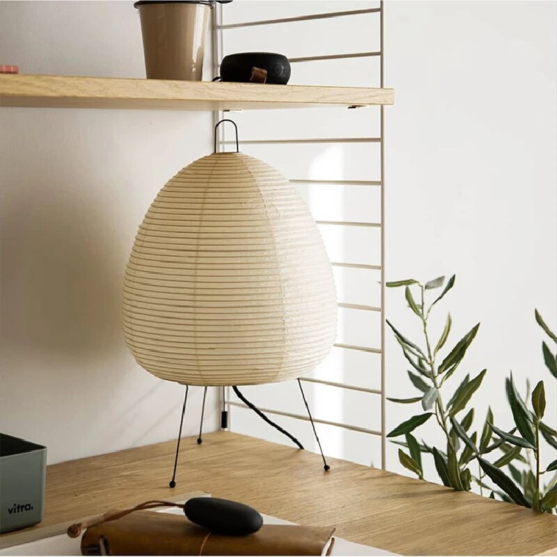 Lampe Japonaise En Papier De Riz