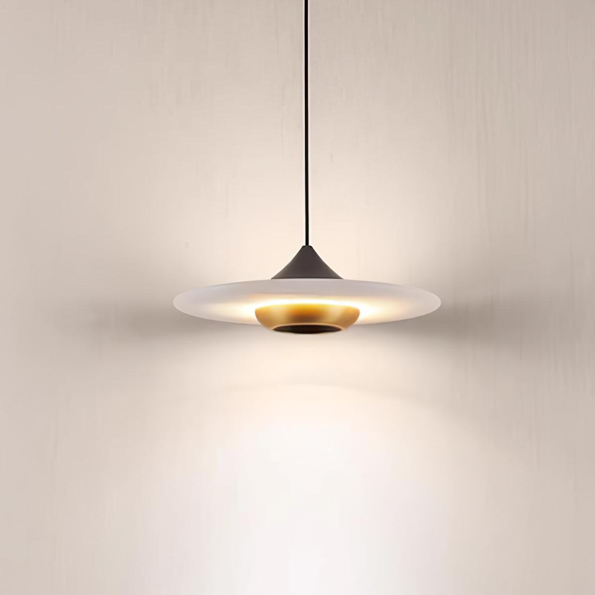 Lampe À Suspension En Marbre Soucoupe Volante