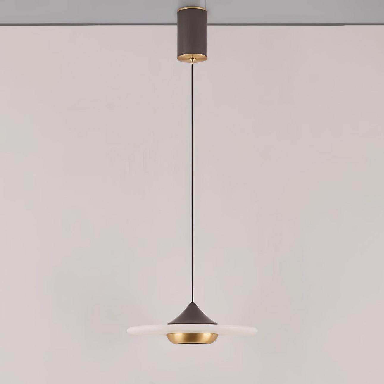 Lampe À Suspension En Marbre Soucoupe Volante