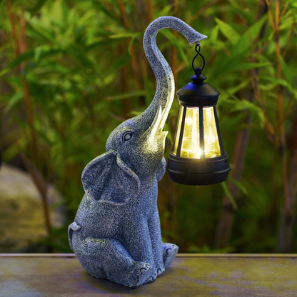 Gentle - Lampe De Jardin Avec Éléphant