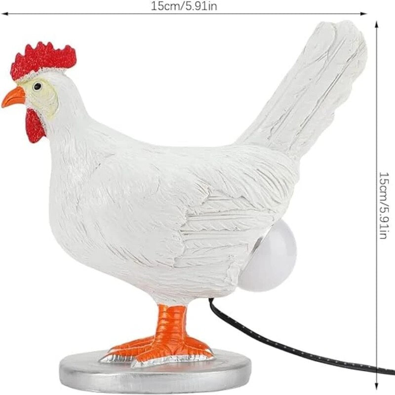 Chickenlamp - Lampe De Table Amusante En Forme De Poulet