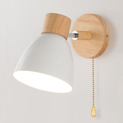 Applique Murale Scandinave Suspendue En Bois