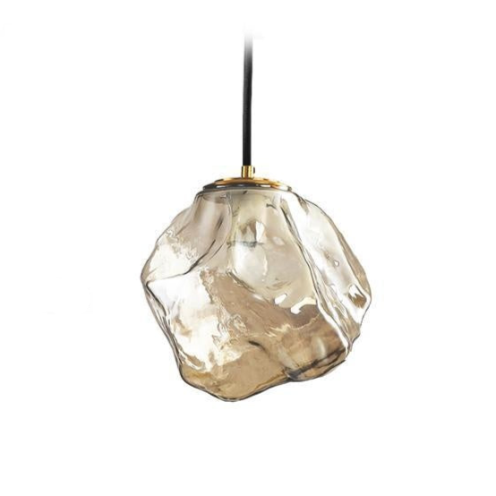 Lampe Suspendue En Verre De Lave