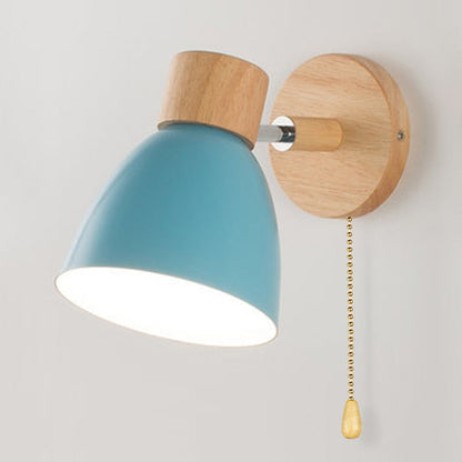 Applique Murale Scandinave Suspendue En Bois