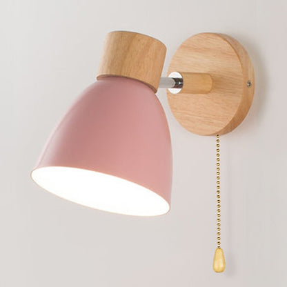 Applique Murale Scandinave Suspendue En Bois