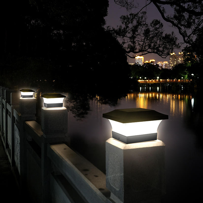 Nugee Court Léger - Colonne Lumineuse Solaire Pour L'extérieur