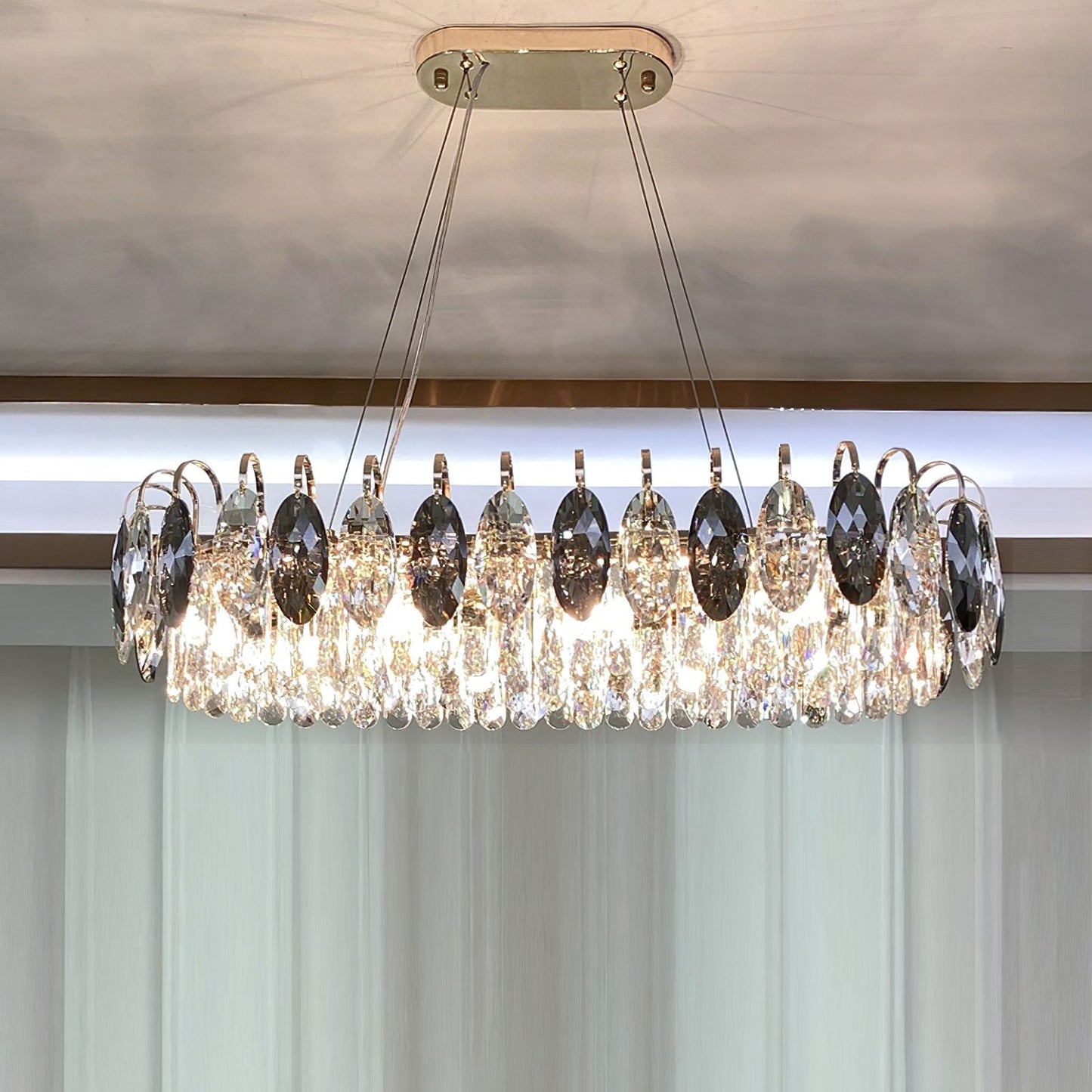 Lustre Luxueux En Cristal K9