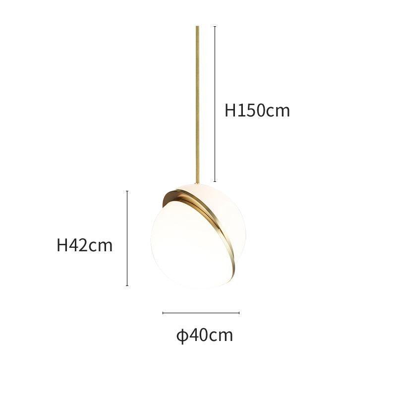 Lampe pendante Crescent