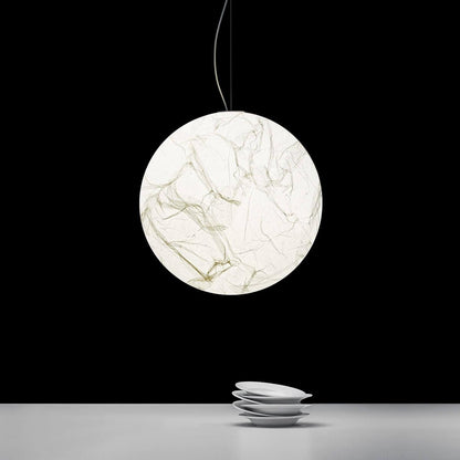 Nirelle - Lampe pendante en soie Moon