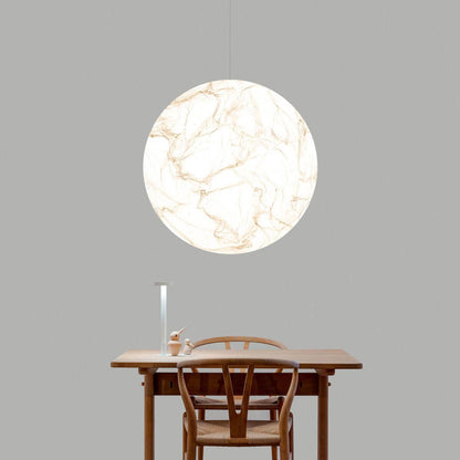 Nirelle - Lampe pendante en soie Moon