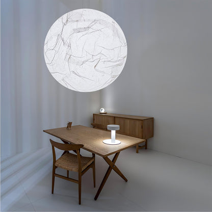 Nirelle - Lampe pendante en soie Moon