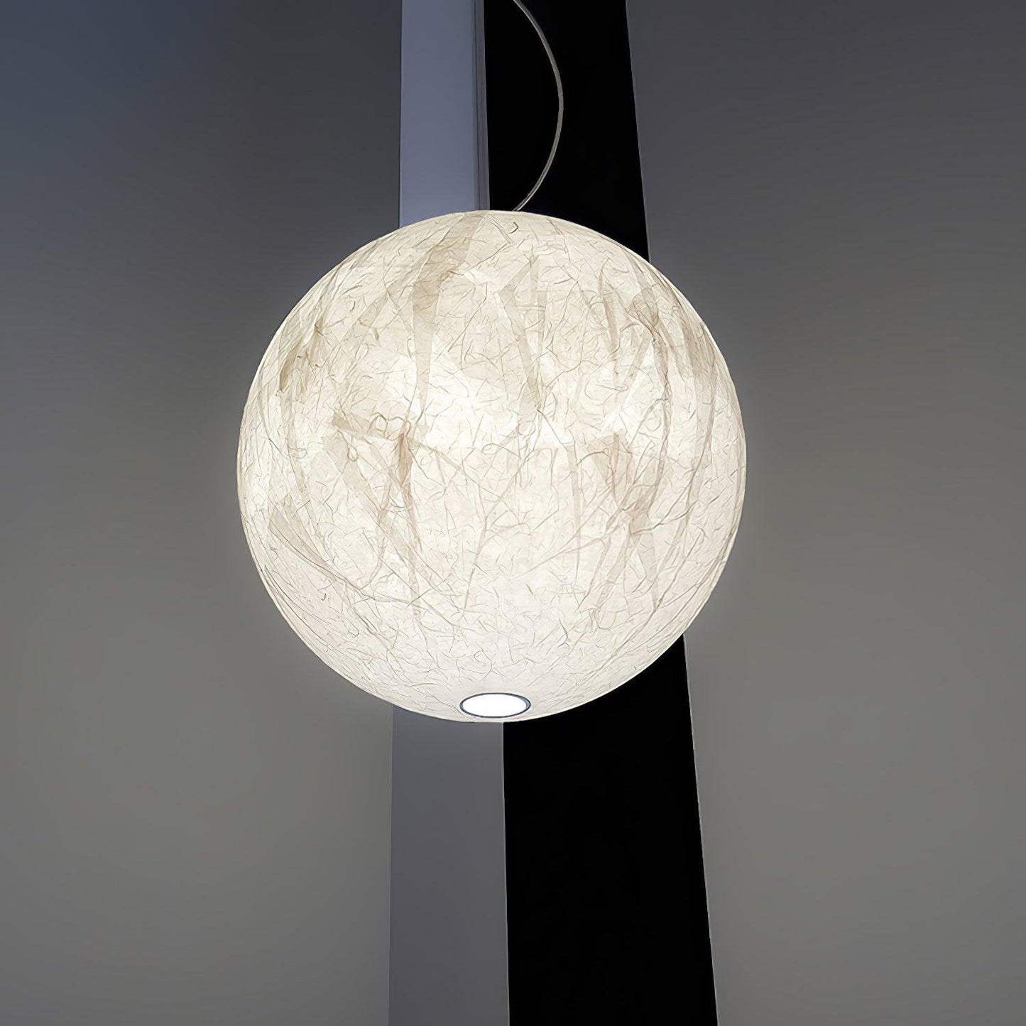 Nirelle - Lampe pendante en soie Moon