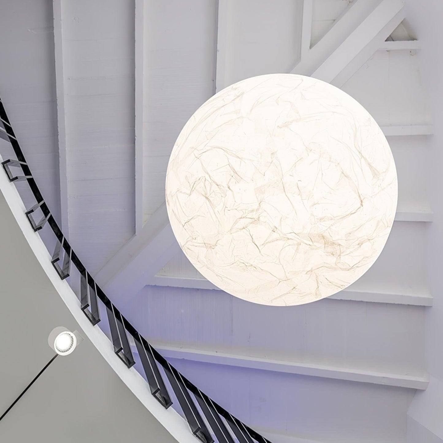 Nirelle - Lampe pendante en soie Moon